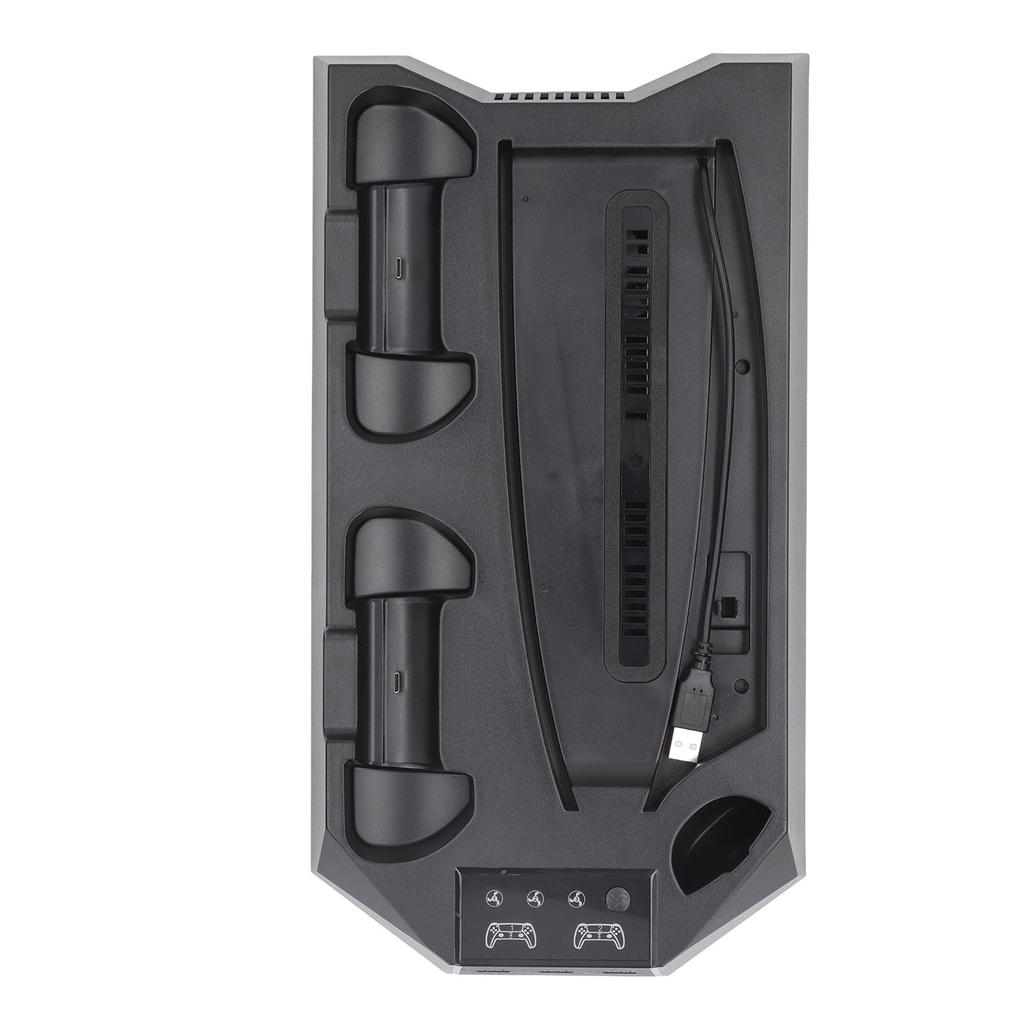 Охлаждающая подставка Slient с многофункциональным вентилятором DE UHD, зарядная док-станция для PS5 Slim