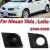 Для Nissan Tiida Latio 2005 2006 2007 2008 Автомобильный передний бампер Левый Правый Декоративная рамка противотуманной фары Накладка Водонепроницаемые Автоаксессуары