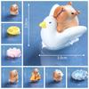 Take Bath Simulation Capibara Model Swimming Capybara Animals Figures  Children