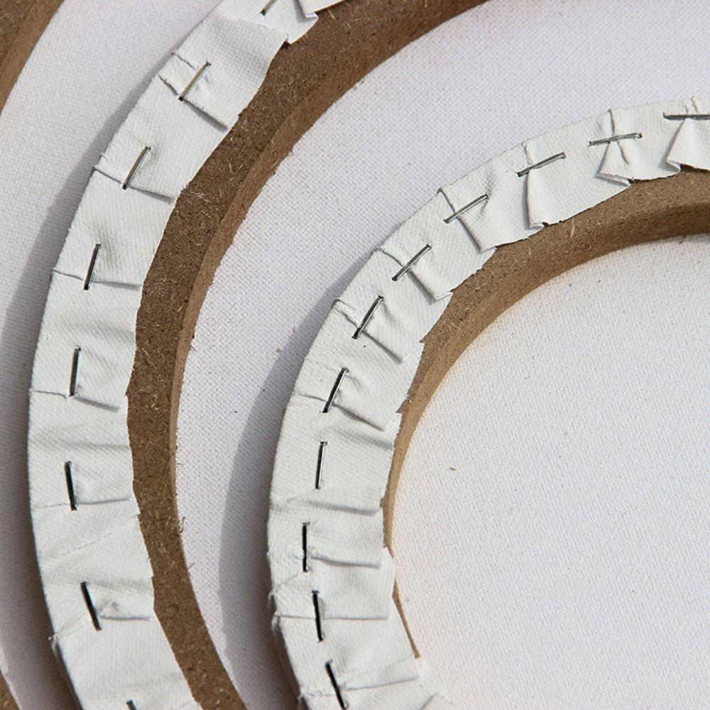 1 шт. Пустые панели для рисования, натянутый холст на подрамнике, доски для живописи, прочный круглый холст для живописи