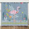 Curtain Cartoon Animal 3D Digital Printing Blackout Curtain Punching