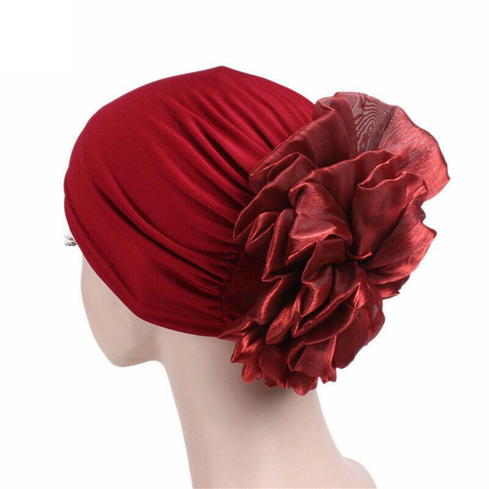 New Headwear Turban Head Wrap Hair Care Loss Cap Cancer Chemo Hijab Muslim Turban Hat