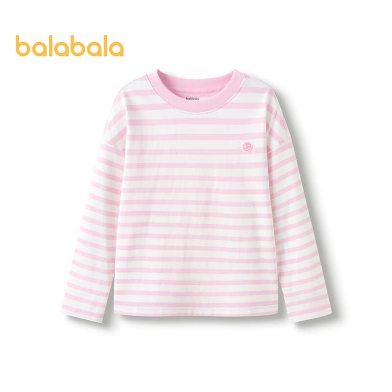 Детская полосатая футболка с длинным рукавом Balabala
