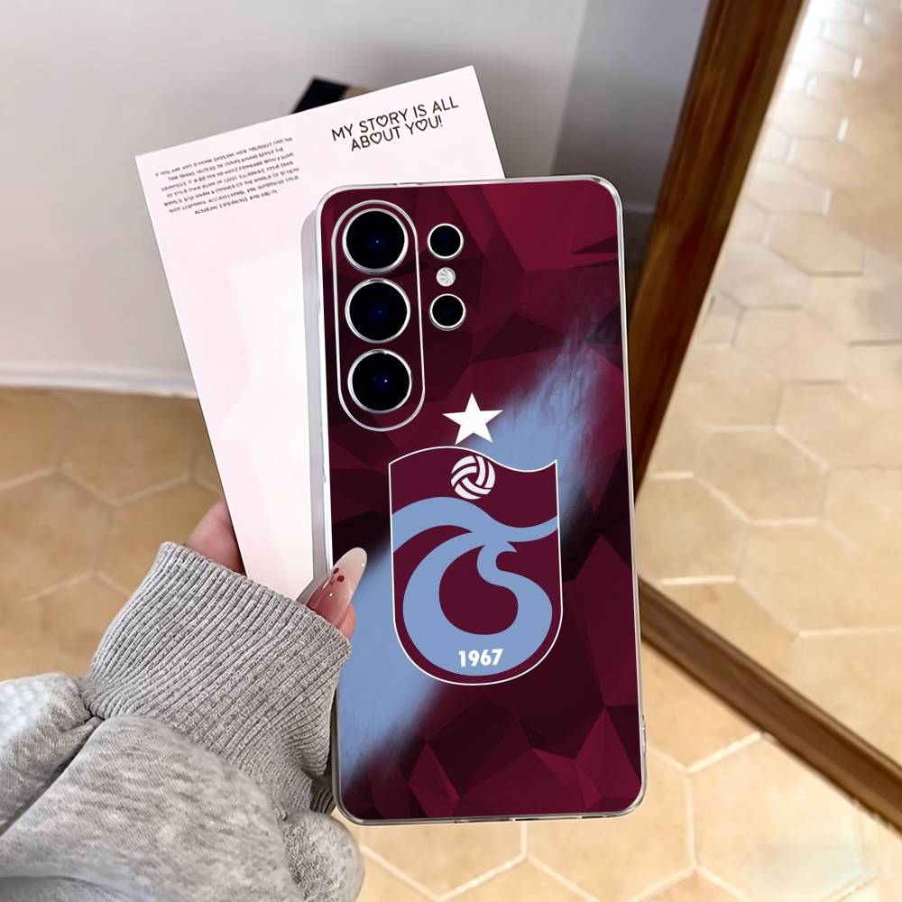 Чехол для телефона Trabzonspor для Samsung S25, S24, S21, S22, S23, S30, Ultra, S20, Plus, Fe, Note, 10, 9, 5G Прозрачный чехол