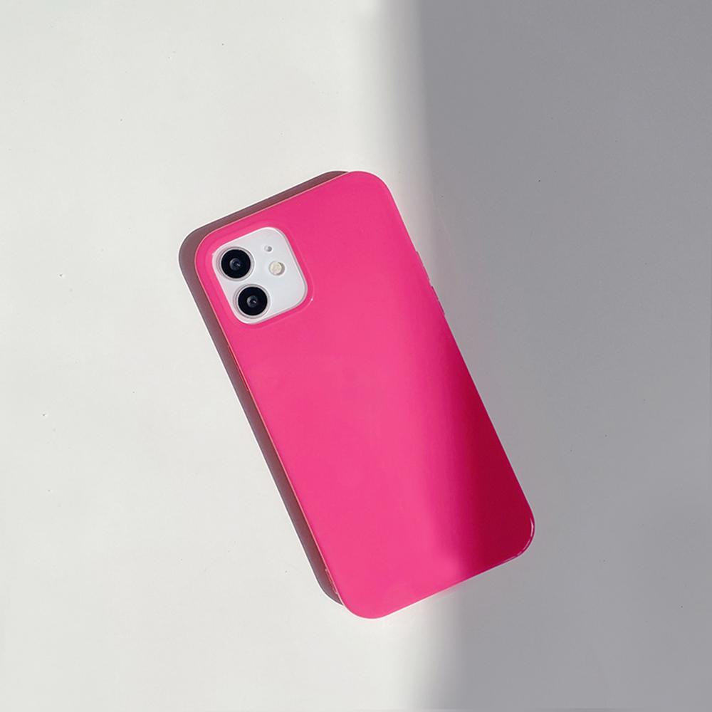 Глянцевый чехол ярких цветов для iPhone 11, чехол для iPhone 15 Pro 11 13 14 Pro Max 12 7 8 Plus XR XS X SE, противоударный модный чехол