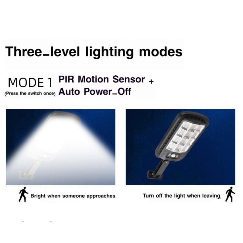 Солнечные светодиодные уличные настенные светильники, Индукционные светильники с датчиком движения для двора, сада, террасы, гаражных ворот, Уличное освещение