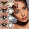 Colored Contact Lens For Eyes Iris Series Color Contact Lenses Soft Lenses Gray Beauty Pupils Big Eye Contacts Fashion Lenses