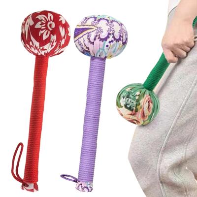 2 шт. Длинный полынный лимфодренажный массажный молоток для эффективного самомассажа, ручной массажер для спины для снятия мышечной боли, портативный молоток для всего тела