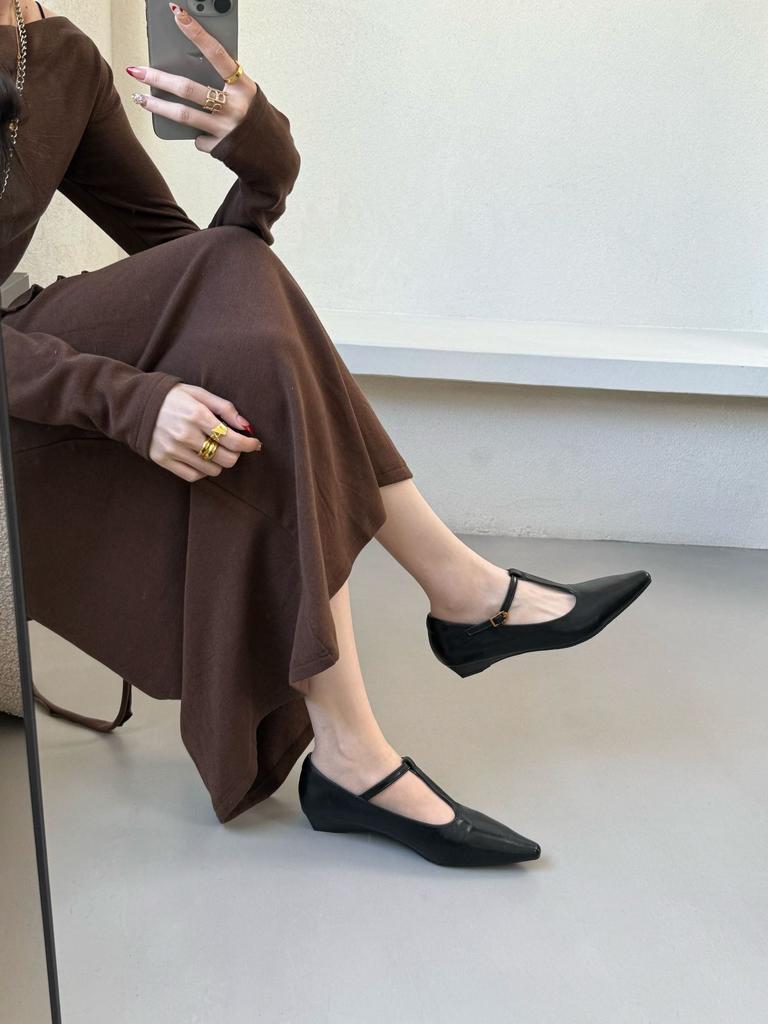 Shoes Women's Versatile 2025 Spring New French Retro Pointed Single Shoes Wedge Heel Temperament Women's Shoes Soft Sole Not Tired Feet