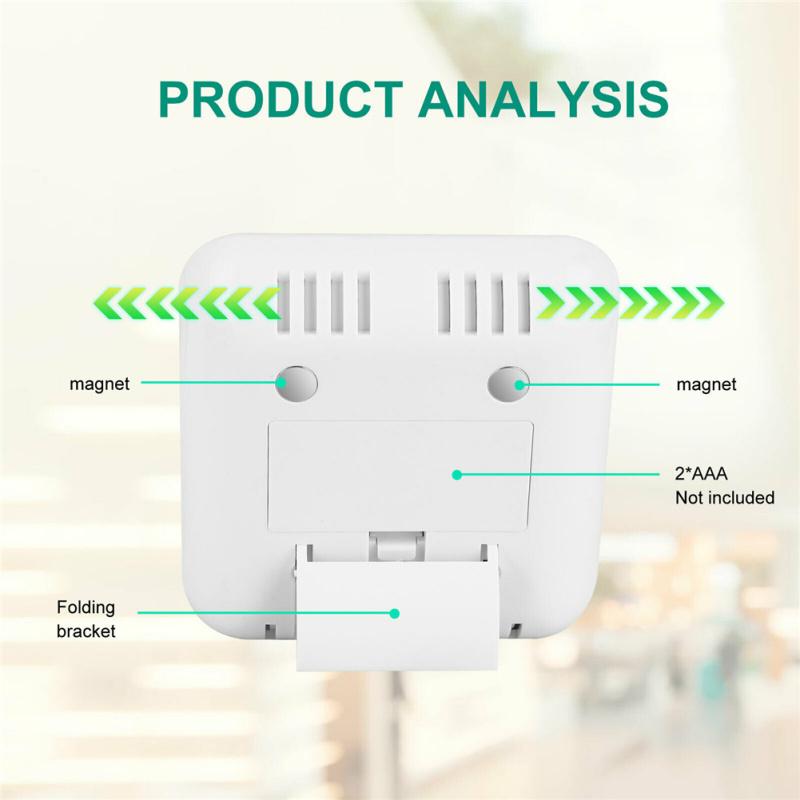 Термометр Высокоточный цифровой ЖК-гигрометр измеритель температуры и влажности для внутреннего и наружного применения