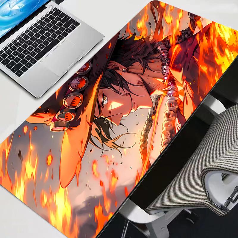 One Piece Mouse Pad Anime Gamer Large XXL Tablet Varmilo Keyboard Carpet Kawaii Gaming Accessories durable anime Mousepad
