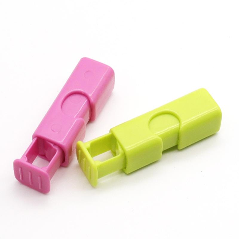 10pcs Food Sealing Clips Bread Storage Bag Clips for Snack Wrap Bags Spring Clamp Reusable Kitchen Organization Sealing Clamp