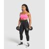 Gymshark Вырезанный бандо Физический розовый B8a9d Kb7c