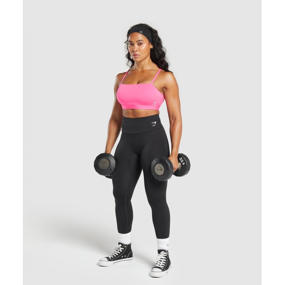 Gymshark Вырезанный бандо Физический розовый B8a9d Kb7c