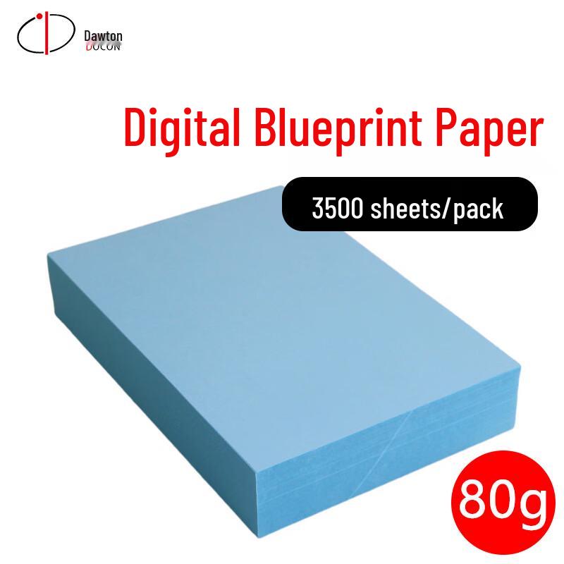 DODON 80g Double-Sided Digital Blueprint & CAD Drafting Paper CN plug (adapter included)
