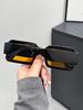 1Pc Men's Rectangular Sunglasses Fashion Square Glasses Trendy Vintage Women's Design Glasses Holiday Gift