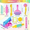 Safe Modeling Clay Accessories Educational DIY Dough Tool Kit Creative 3D Plasticine Mold  Children