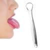 Safe Stainless Steel Tongue Scraper Cleaner Plaque Remover Fresh Breath Maker