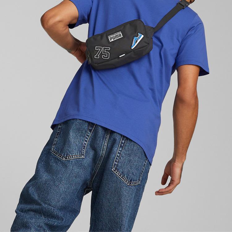 New PUMA Fabric Fanny Pack Regular Unisex Black 079515-01