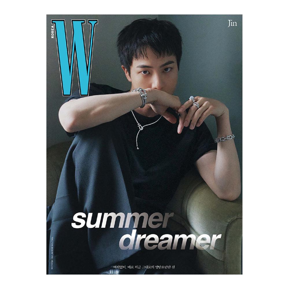 Pre-order W Vol.7 Magazine July 2024 BTS Jin Cover
