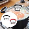 2PCS Anti-scalding Pot Handle Stainless Steel Pot Pan Lid Hand Grip  Kitchen Accessories
