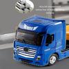 1/50 Flatbed Truck Toy Transport Trailer Model Car Diecast Toys for Kids