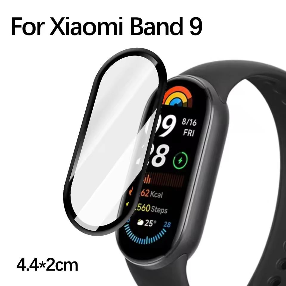 1-5 шт. Защитная пленка для экрана для Xiaomi Mi Band 10, изогнутая, полное покрытие, защитная пленка для Mi Band 10 9, аксессуары-защитники