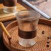Японский стиль, вертикальная полоска, высокоборосиликатное стекло, кофейная чашка