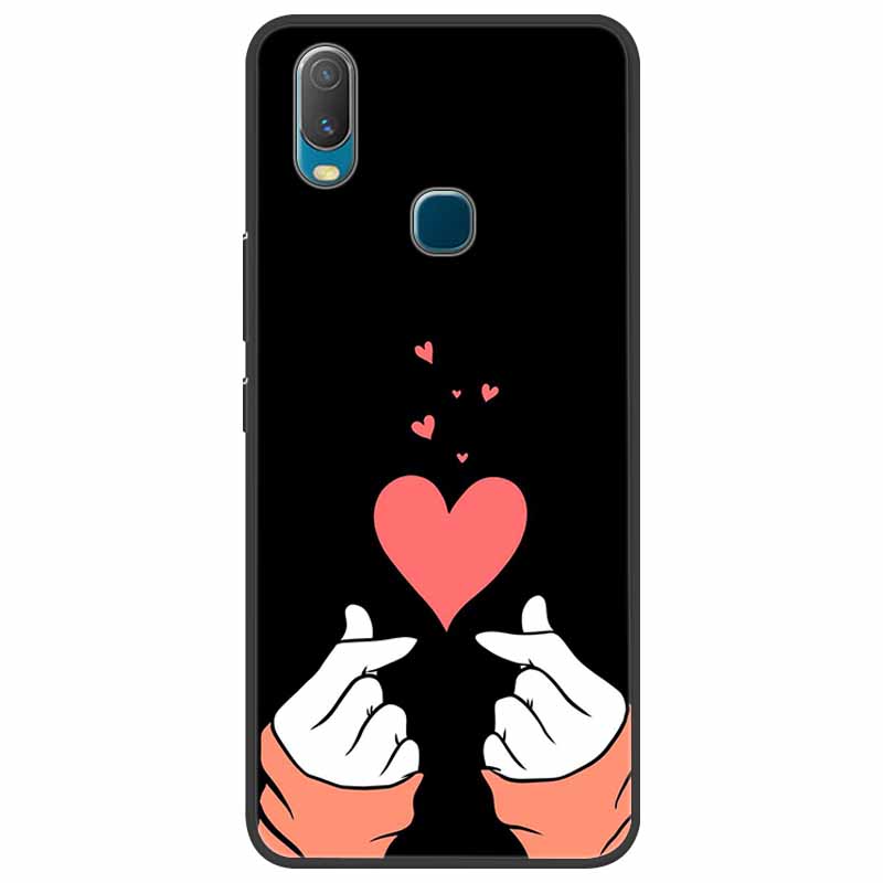 Чехол для Vivo Y11 2019 6,35" Роскошный Мягкий Силиконовый ТПУ Задняя Крышка Чехлы для Телефона для Vivo 1906 VivoY11 2019 Y 11 Защитный Новый Funda
