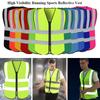 Multicolors Running Sports Vest High Visibility Reflective Clothing  Outdoor Cycling Accessories