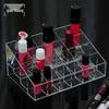 Transparent 24-Slot Lipstick Display & Storage Holder