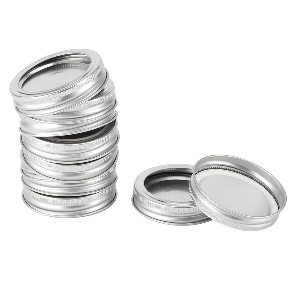 Крышки для консервирования стеклянных банок разъемного типа, круглые пищевые контейнеры, герметичные крышки, кухонные принадлежности