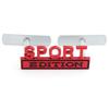 1Pc 3D Metal Sport Edition Logo Car Front Grille Badge Side Fender Rear Trunk Emblem Sticker Decal