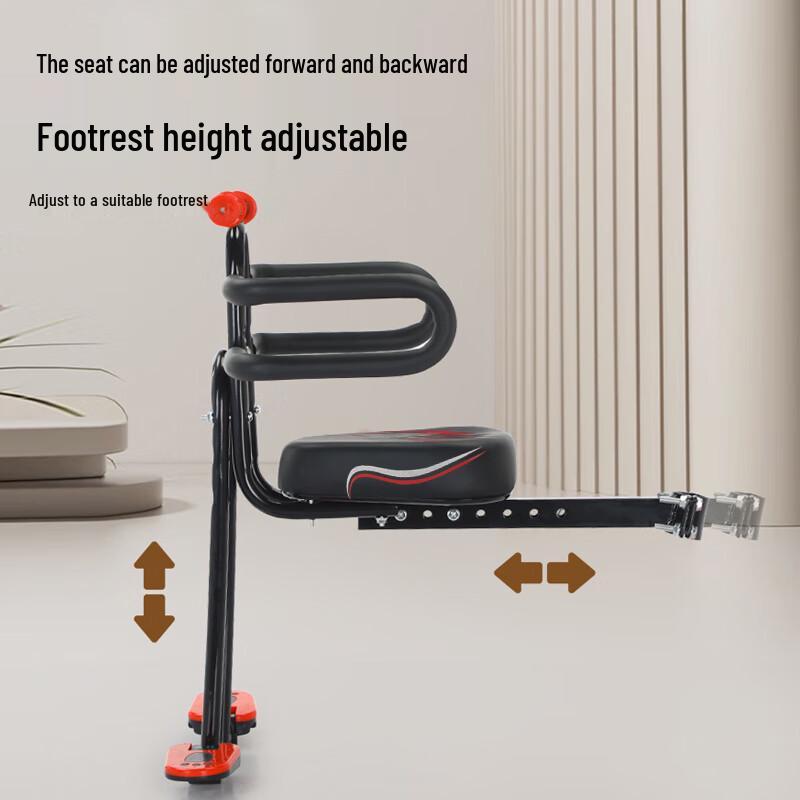 Переднее детское сиденье для горного велосипеда