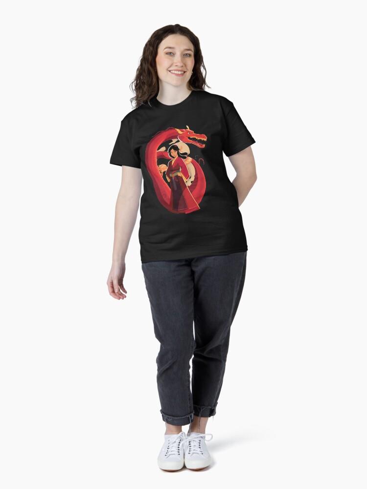 Mulan Mulan and the Dragon Classic T-Shirt