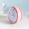 Living Room 3D Battery Powered Mini Sucker Clock Art Wall Clock Home Decor Wall Watch Shower Clocks