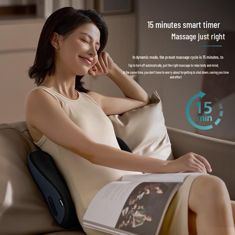 Philips Multi-function Lumbar & Neck Massager Cushion CN plug (adapter included)