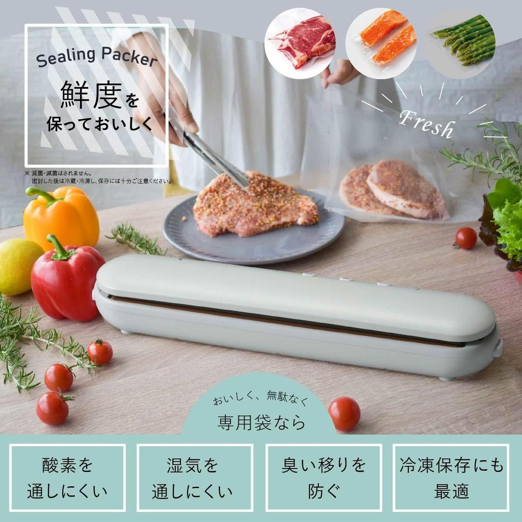 OHM Беспроводной вакуумный упаковщик Green COK-E-WSL03S – кухонная техника