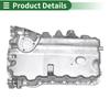 UXCELL No.06F103603 Engine Oil Pan Sump Transmission Oil Pan for Volkswagen Polo 2014-2017 Aluminum Replacement Part Oil Pan