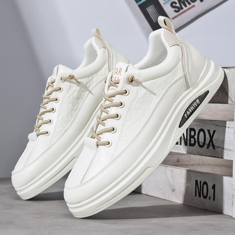 Новые весенние мужские кеды, модные трендовые одинарные туфли, универсальная спортивная повседневная обувь, корейский стиль, молодежная мужская обувь