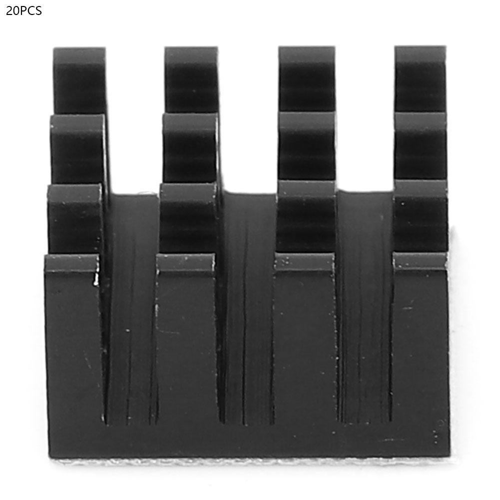20PCS Heat Sink Heatsink Module Aluminum Cooling Cooler Fin 14 x 14 x 8mm