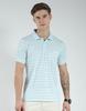 Men's Regular Fit Striped Polo T-Shirt | Half Sleeve | Collared Neck | Casual Wear T Shirt for Men's