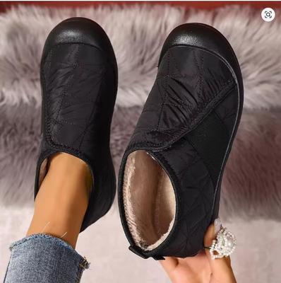 Простые женские хлопковые туфли, плюшевые теплые женские зимние ботинки, легкие удобные женские повседневные туфли зимой, Botines Para Mujeres