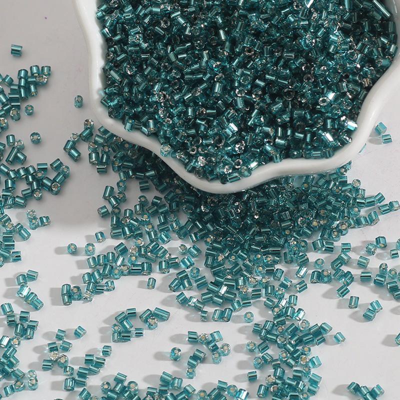 Сделай сам Ручная работа Заколка с бусинами: Стеклянные бусины для вышивания крестом, посеребренная фурнитура для свадебного платья/сумки