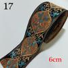 1 Meters Sewing Fabric Jacquard Ribbons Floral Embroidered Straps Woven Lace Trim Stylish