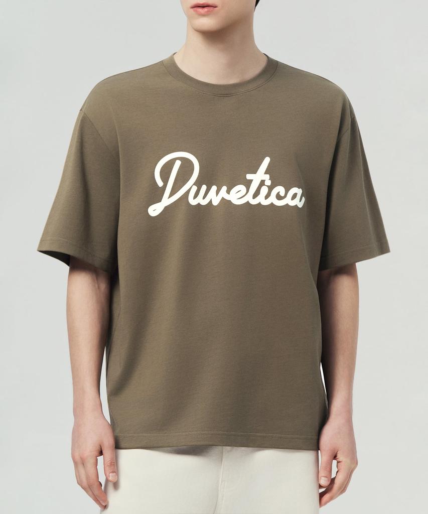 DUVETICA Moiano (оливковый) (Мужская футболка с коротким рукавом)