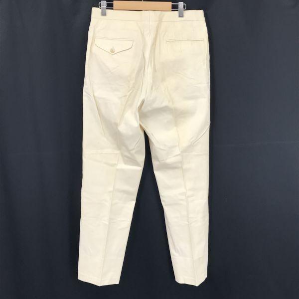 Made in Japan Sanyo Shokai Burberry Slacks Tapered Pants Men 79 M Inseam 70cm Beige Pants Trousers(USED)