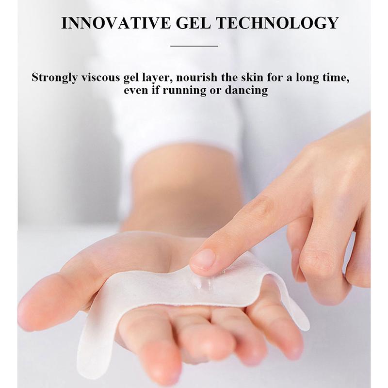 10 шт. многоразовые патчи для лба против морщин увлажняющие наклейки против старения