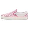 Classic Slip-On Checkerboard - Pink Unisex Sneakers True-White VN000BVZBJ1