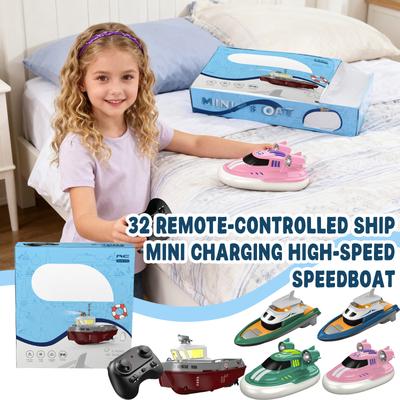 Радиоуправляемый буксир масштаба 1/144, 2,4 ГГц, радиоуправляемая электрическая модель яхты со светом, пульт управления для бассейнов и озер